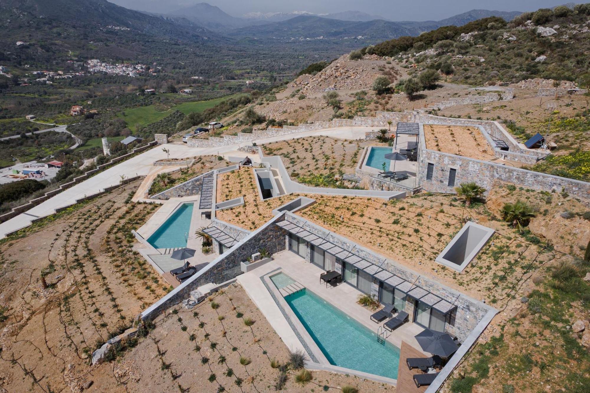 Neromai Cave Luxury Villas Koxare Exterior photo